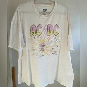 Oversized AC/DC Graphic Tee